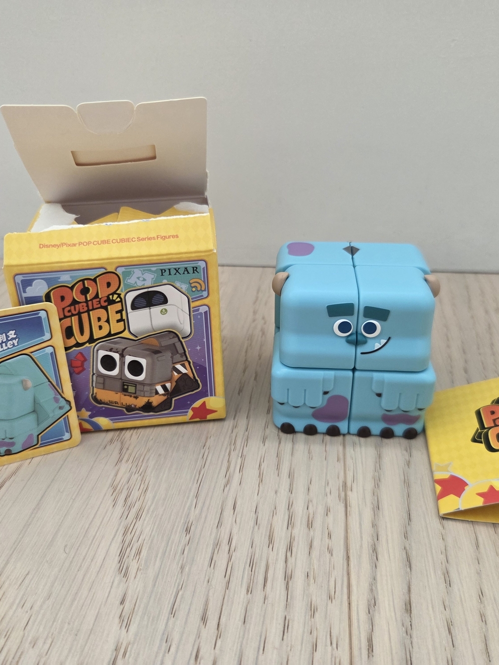 Disney Pixar Sulley Monsters Inc POP MART Pop Cube Series 2
